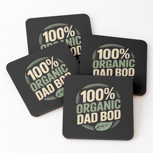 Item preview, 100 Percent Organic Dad Bod designed and sold by BiellaSar.