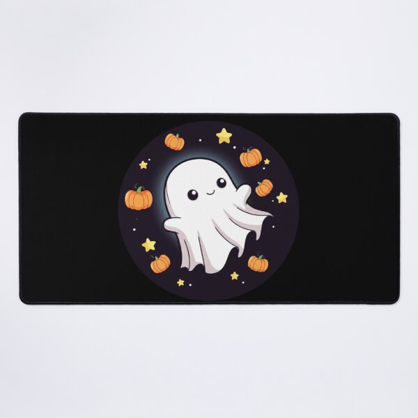 Item preview, Chibi Ghost Astronaut – Cute Funny Kawaii Halloween Space Design designed and sold by ColorSplash123.