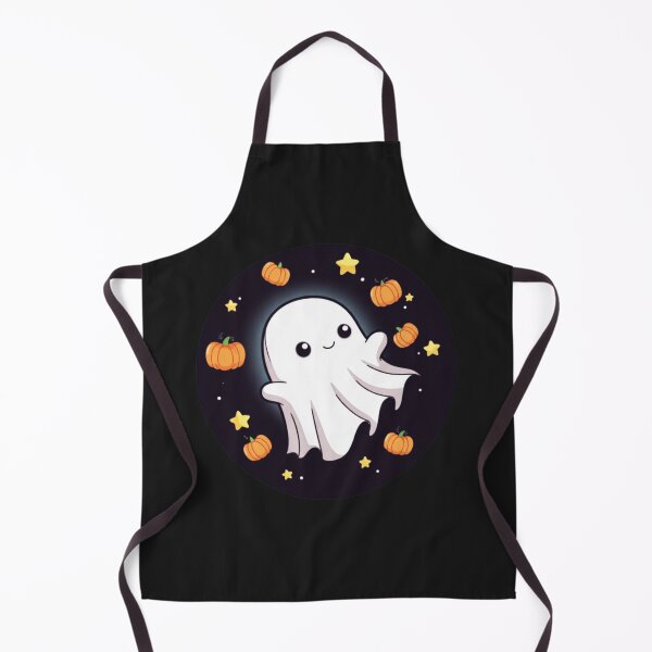 Item preview, Chibi Ghost Astronaut – Cute Funny Kawaii Halloween Space Design designed and sold by ColorSplash123.