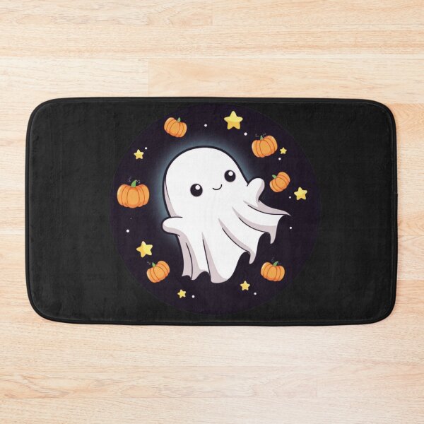 Item preview, Chibi Ghost Astronaut – Cute Funny Kawaii Halloween Space Design designed and sold by ColorSplash123.
