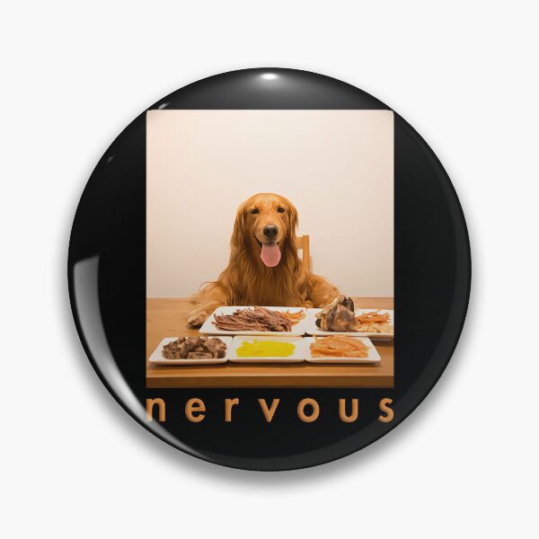 Item preview, Nervous Dinner With The Dog  designed and sold by meredithrya.