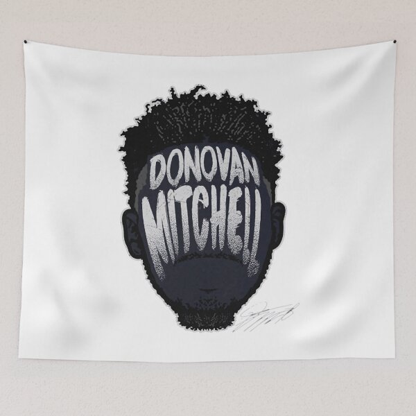 Item preview, Donovan Mitchell Utah Player Silhouette designed and sold by OdieSimonis.