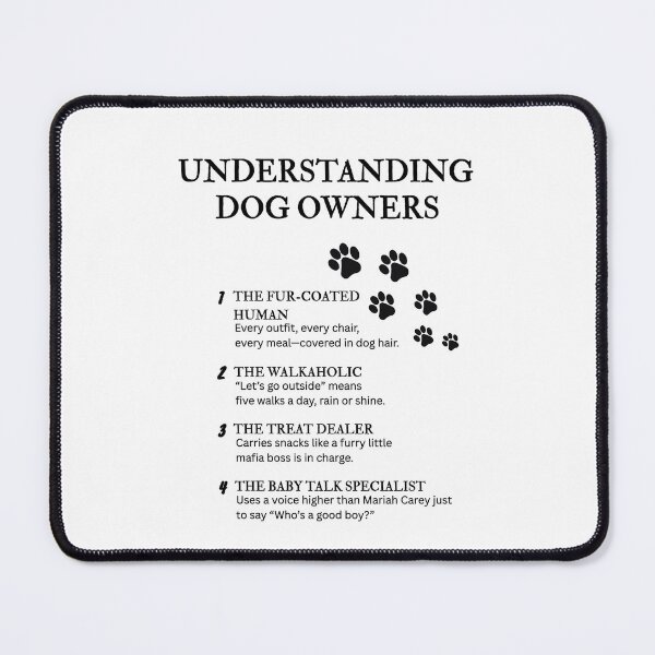 Item preview, UNDERSTANDING DOG OWNERS – Funny Pet Lover Definitions designed and sold by PsyFlow35.