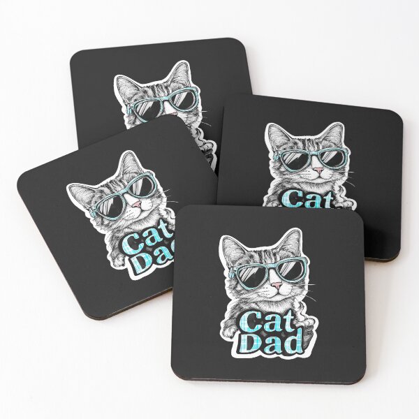 Item preview, Cat-Dad-Love-Cute-Tabby-Kitty-Parent-Kitten-Child-Pets-Life-(1) designed and sold by koncanoml.