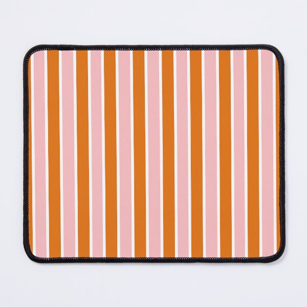 Item preview, Pink and Orange and Thin White Stripes Pinstripes designed and sold by OneThreeSix.