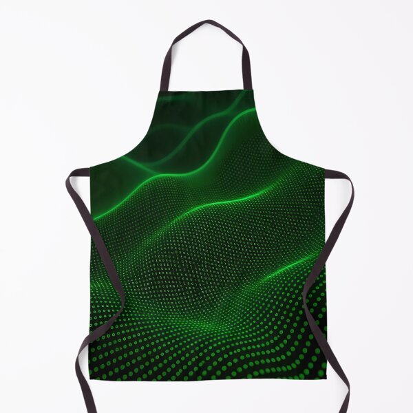 Item preview, Waves, Sinusoidal, Green Matrix. Symbols Pixels Digital, Repeated Patterns Textures designed and sold by Digital-Davinci.