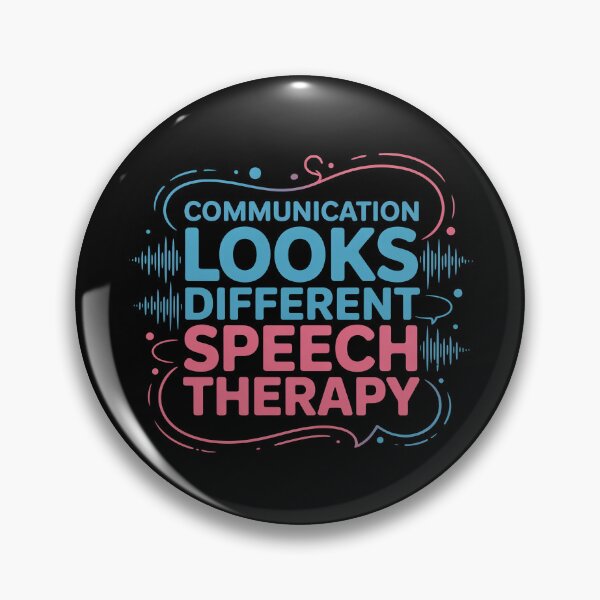 Item preview, Communication Looks Different Speech Therapy - This is the perfect gift for speech therapists, SLPs, teachers, autism advocates, parents, and anyone who supports inclusive communication. designed and sold by ZyziowskyArt.