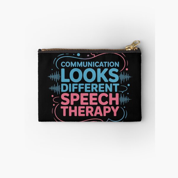 Item preview, Communication Looks Different Speech Therapy - This is the perfect gift for speech therapists, SLPs, teachers, autism advocates, parents, and anyone who supports inclusive communication. designed and sold by ZyziowskyArt.