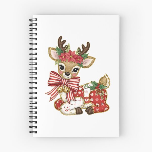 Item preview, Christmas Deer Patchwork designed and sold by Gabeshaffer.