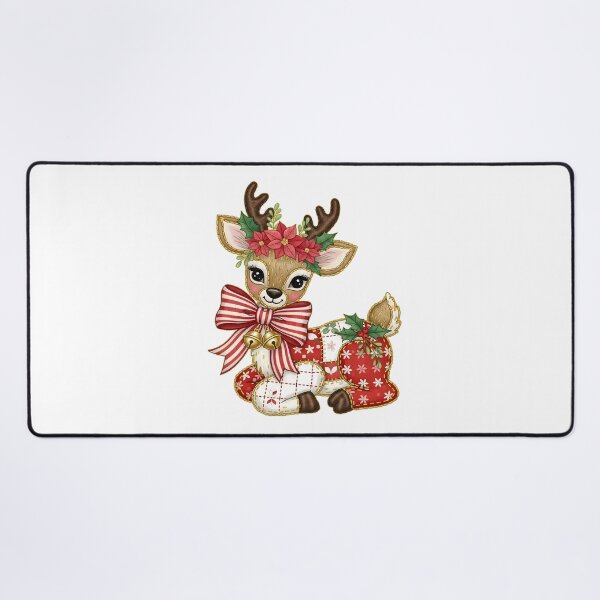 Item preview, Christmas Deer Patchwork designed and sold by Gabeshaffer.