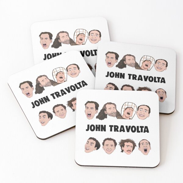 Item preview,  John Travolta Nicolas Cage  designed and sold by Chowchowe.