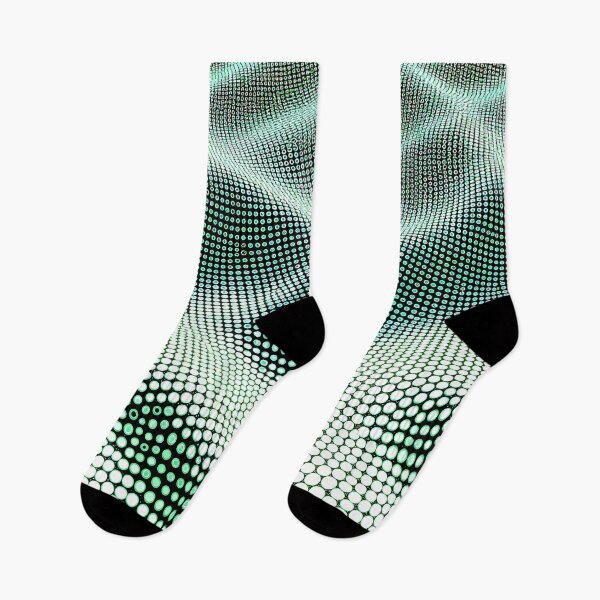 Item preview, Waves, Sinusoidal, Green Matrix. Symbols Pixels Digital, Repeated Patterns Textures  designed and sold by Digital-Davinci.