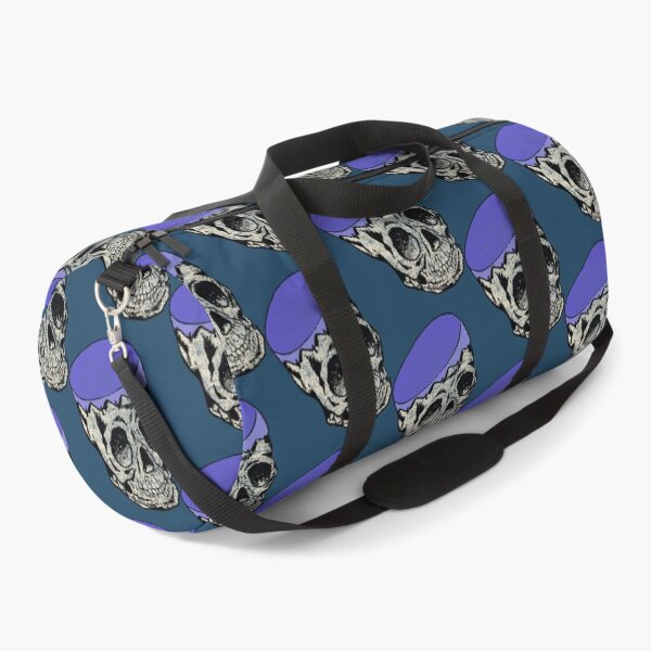 Item preview, Vintage Blue Skull Drum Retro Horror Drummer Gift  designed and sold by GoodDesignCo09.