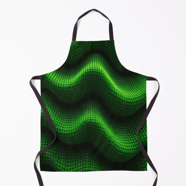 Item preview, Waves, Sinusoidal, Green Matrix. Symbols Pixels Digital, Repeated Patterns Textures designed and sold by Digital-Davinci.