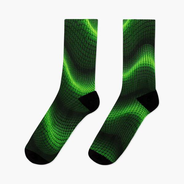 Item preview, Waves, Sinusoidal, Green Matrix. Symbols Pixels Digital, Repeated Patterns Textures  designed and sold by Digital-Davinci.