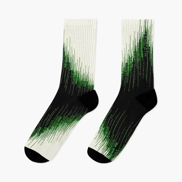Item preview, Waves, Sinusoidal, Green Matrix. Symbols Pixels Digital, Repeated Patterns Textures  designed and sold by Digital-Davinci.