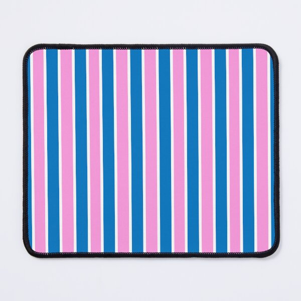 Item preview, Blue and Pink and Thin White Stripes Pinstripes designed and sold by OneThreeSix.