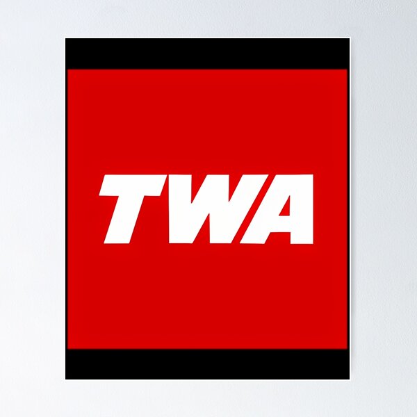 Item preview, Twa Trans World Airlines In A Red Square designed and sold by GrieferShop.