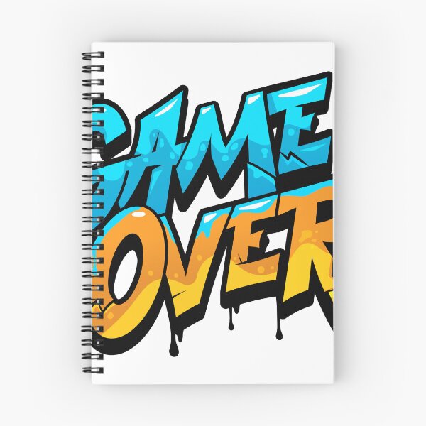 Item preview, game over designed and sold by Pop Drop Shop .