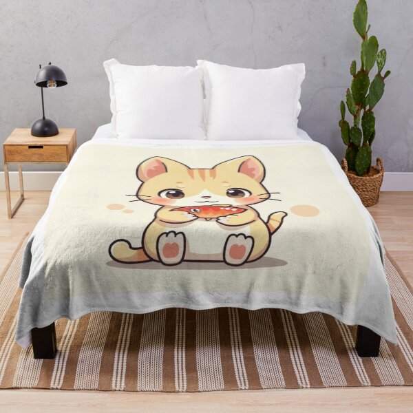 Item preview, Chibi Cat with Fish designed and sold by KDAEvelynn.