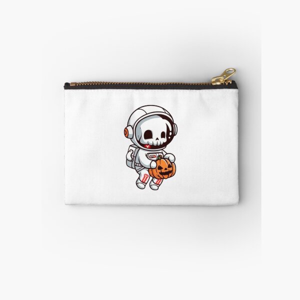 Item preview, Chibi Skeleton Astronaut – Cute Funny Kawaii Halloween Space Design designed and sold by ColorSplash123.