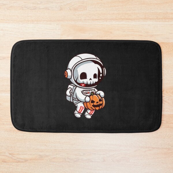 Item preview, Chibi Skeleton Astronaut – Cute Funny Kawaii Halloween Space Design designed and sold by ColorSplash123.