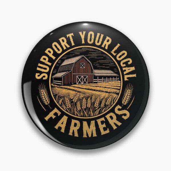Item preview, Vintage Support Your Local Farmers designed and sold by KarimSoCute.