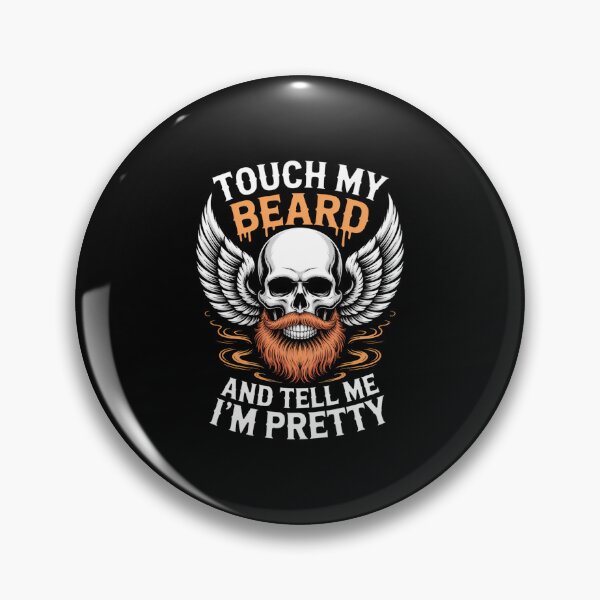 Item preview, Bearded Skull Halloween Funny Joke designed and sold by WalshDrawnLaugh.