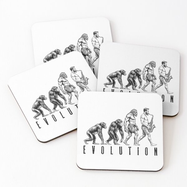 Item preview, Saxophonist Evolution Funny Saxophone Player Musician Music designed and sold by GrandeDuc.