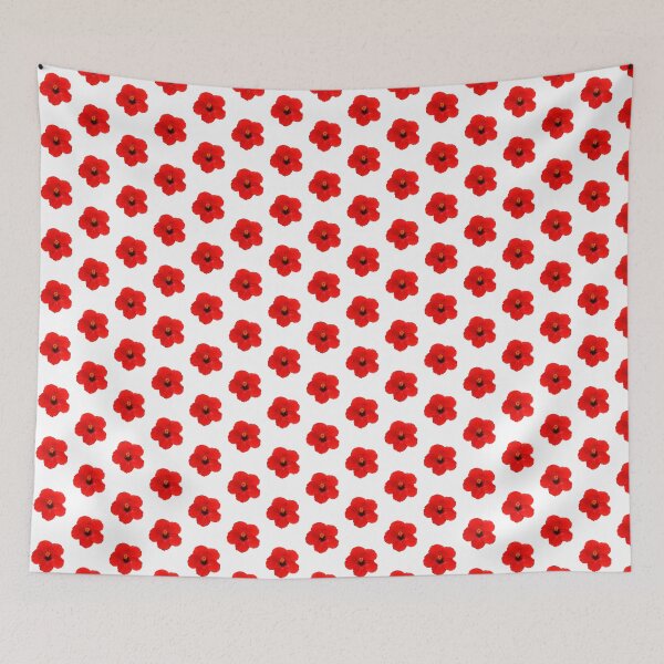 Item preview, Red hibiscus designed and sold by Musky-creatives.