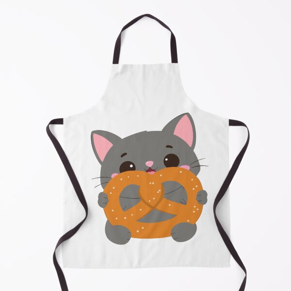 Item preview, Pretzel Hugging Cat Cute designed and sold by chetvenes.