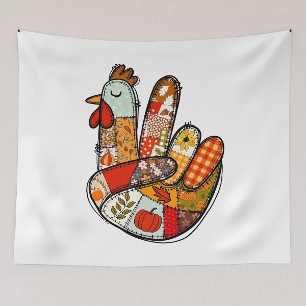 Item preview, Peace Sign Turkey Hand designed and sold by Gabeshaffer.