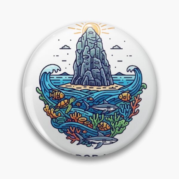 Item preview, PESCADOR ISLAND MARINE SANCTUARY designed and sold by likbatonboot.