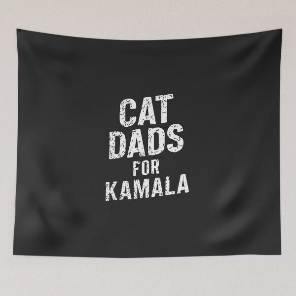 Item preview, Cat-Dads-For-Kamala-2024-President-Harris-Democrat-Vote-Blue designed and sold by easleynv.