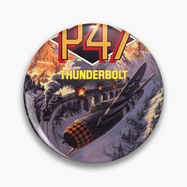 Item preview, P47 Thunderbolt Game Cover HD designed and sold by Retr0Tshirts.