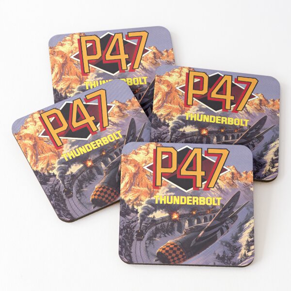Item preview, P47 Thunderbolt Game Cover HD designed and sold by Retr0Tshirts.