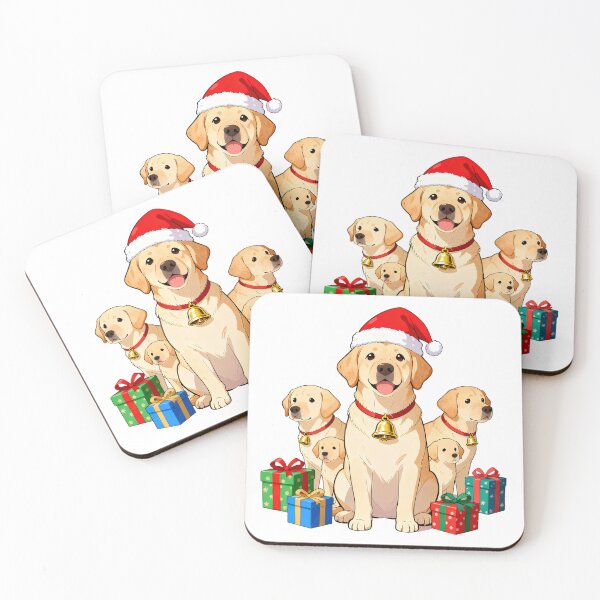 Item preview, Labrador Retriever Merry Christmas designed and sold by forget45studio.
