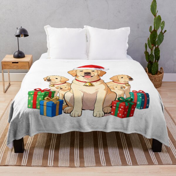 Item preview, Labrador Retriever Merry Christmas designed and sold by forget45studio.