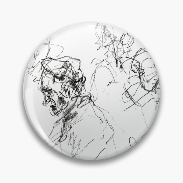 Item preview, Land of Confusion Abstract Art designed and sold by SleekLineSketches.