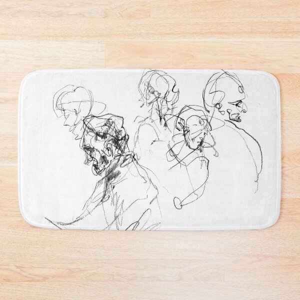 Item preview, Land of Confusion Abstract Art designed and sold by SleekLineSketches.