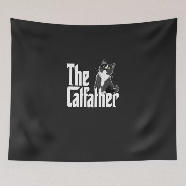 Item preview, Cat-Dad-The-Catfather-Cute-Black-And-White-Cat-Father-Kitty designed and sold by easleynv.