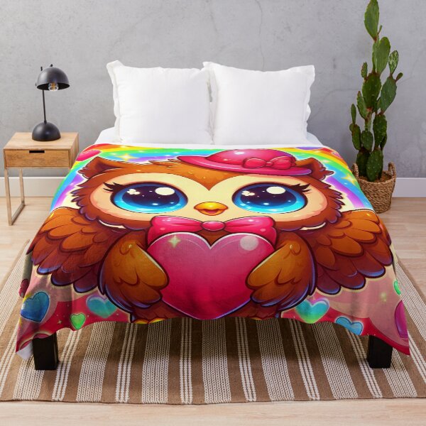 Item preview, Cute Owl with Rainbow and Heart designed and sold by Jbl55.