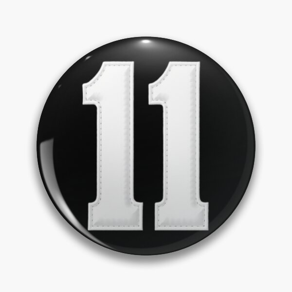 Item preview, Eleven Lucky Number 11 Tee - Numerically Awesome Threads designed and sold by BarnesGoldStore.