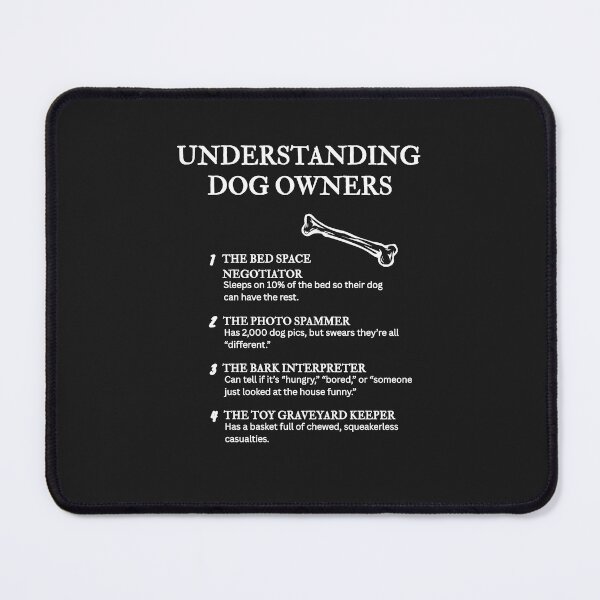 Item preview, FUNNY DOG OWNER QUOTES – A Guide to Paw-renting Life – Black designed and sold by PsyFlow35.