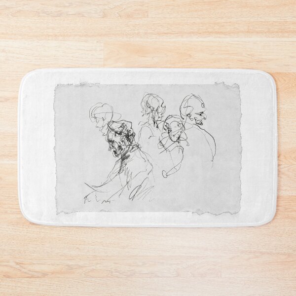 Item preview, Land of Confusion Abstract Sketch designed and sold by SleekLineSketches.