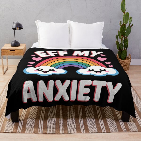 Item preview, Mental Health Awarenes Anxiety designed and sold by WalshDrawnLaugh.