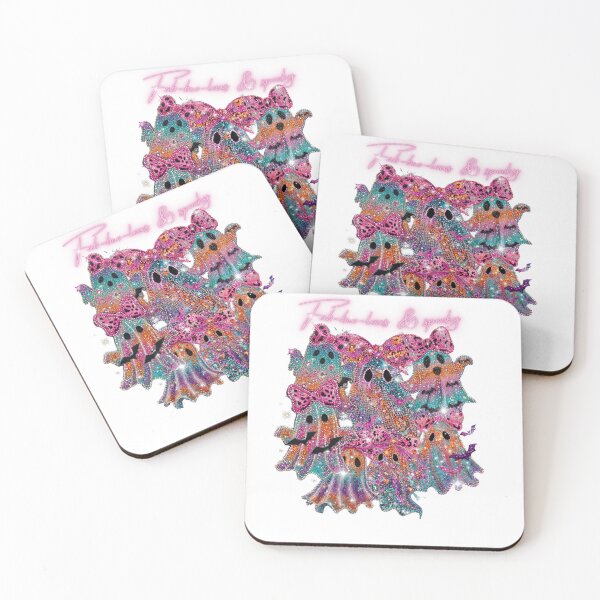 Item preview, Fab-boo-lous Glitter Ghosts – Cute Sparkly Halloween Aesthetic designed and sold by baucestudio.
