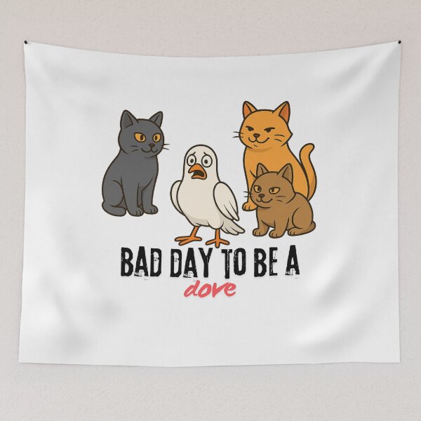 Item preview, Bad Day To Be A Dove Anti War Design  designed and sold by Alicja Wieczorek.