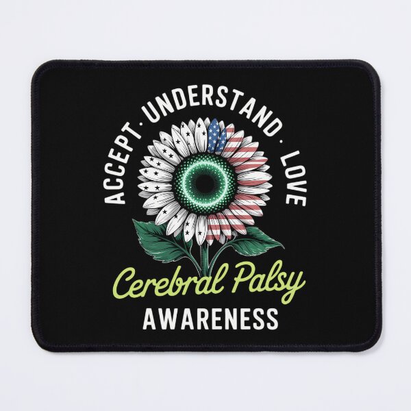 Item preview, Accept Understand Love Sunflower Cerebral Palsy Awareness designed and sold by DoorwayThreads.