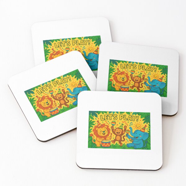 Item preview, Jungle Party Animals Kids T-Shirt Design – Fun Musical Celebration designed and sold by instadone.